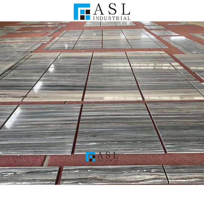 Best quality straight veins palissandro Italy marmara white light blue marble