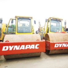 Good condition 20 Ton Used Dynapac CA6500D Single Drum Road Roller with 150KW Deutz Engine Short Usage Compact roller cheap Sale