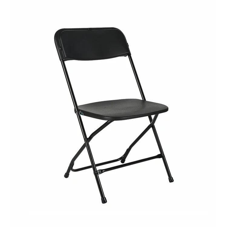 black metal outdoor folding chairs