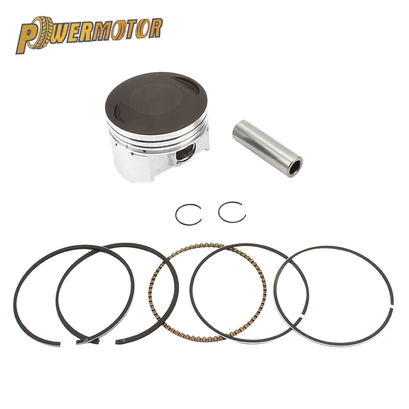 Motorcycle Piston and Piston Rings Kit 