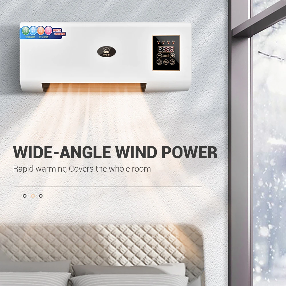 Air Heating Fan, 1800W, PTC, Plastic - detail 12