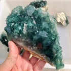 Rough High Quality Natural Crystal Rough Quartz Raw Green Fluorite Clusters Mineral Stones