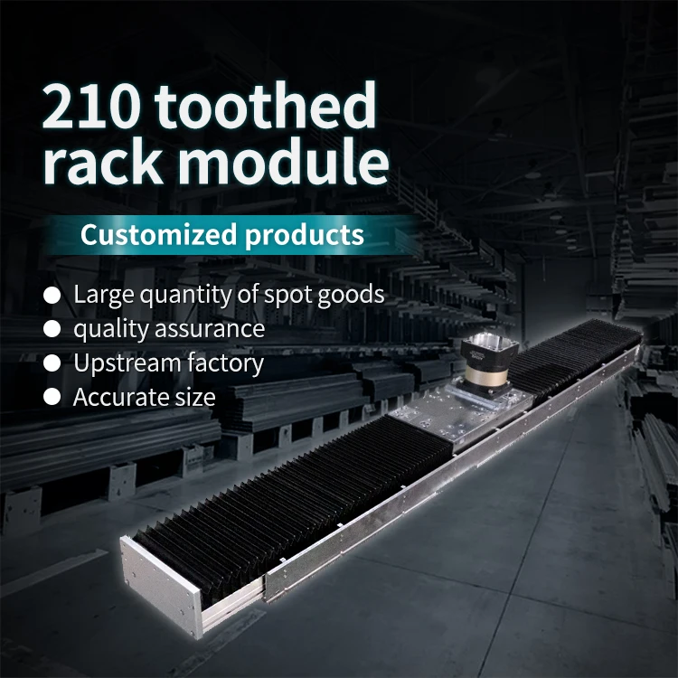 210 Module Gear Rack Sliding Table Module Heavy-duty Linear Guide High Precision Non-standard Customized Gantry Truss supplier