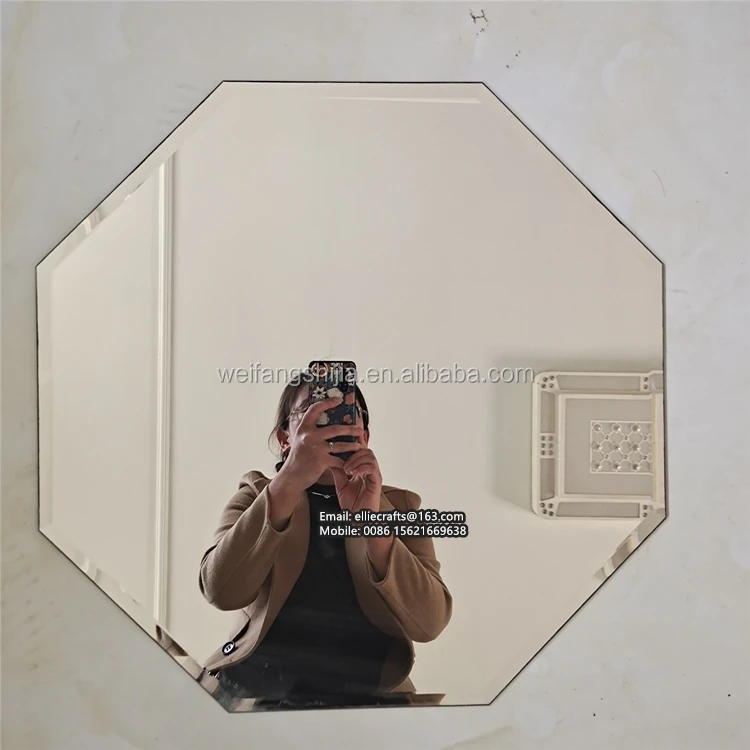 large octagonal mirror