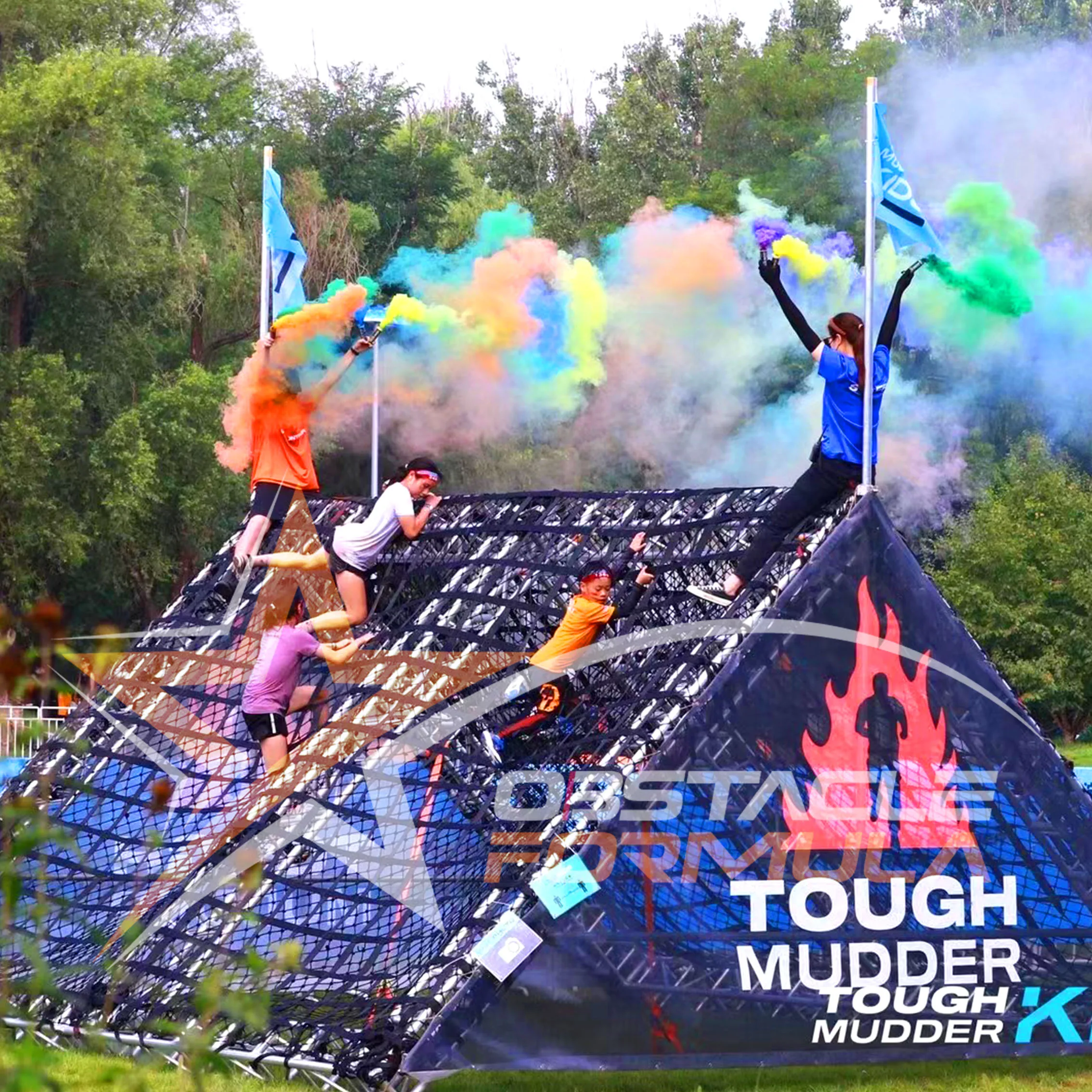 2024 American Ninja Warrior Obstacle Course Outdoor Adult Climbing For