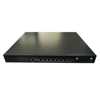 1U Rackmount Network Appliance with Skylake 6th/7th Gen Core i3/i5/i7, 8 x RJ45 LAN or 6 x RJ45 + 2 x GbE SFP, 1 x NIM