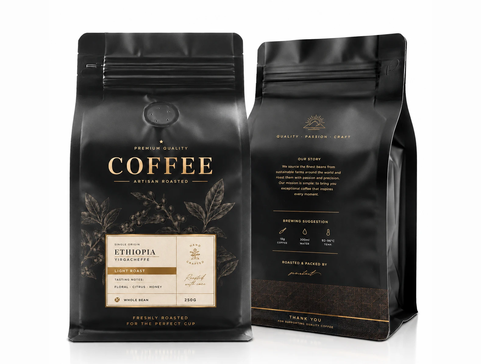 Coffee and Tea Packaging