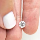 Cz Zirconia Cubic Zirconia Stones 5A Grade Wholesale Machine Cut CZ Stone Loose Round Shape White Cubic Zirconia