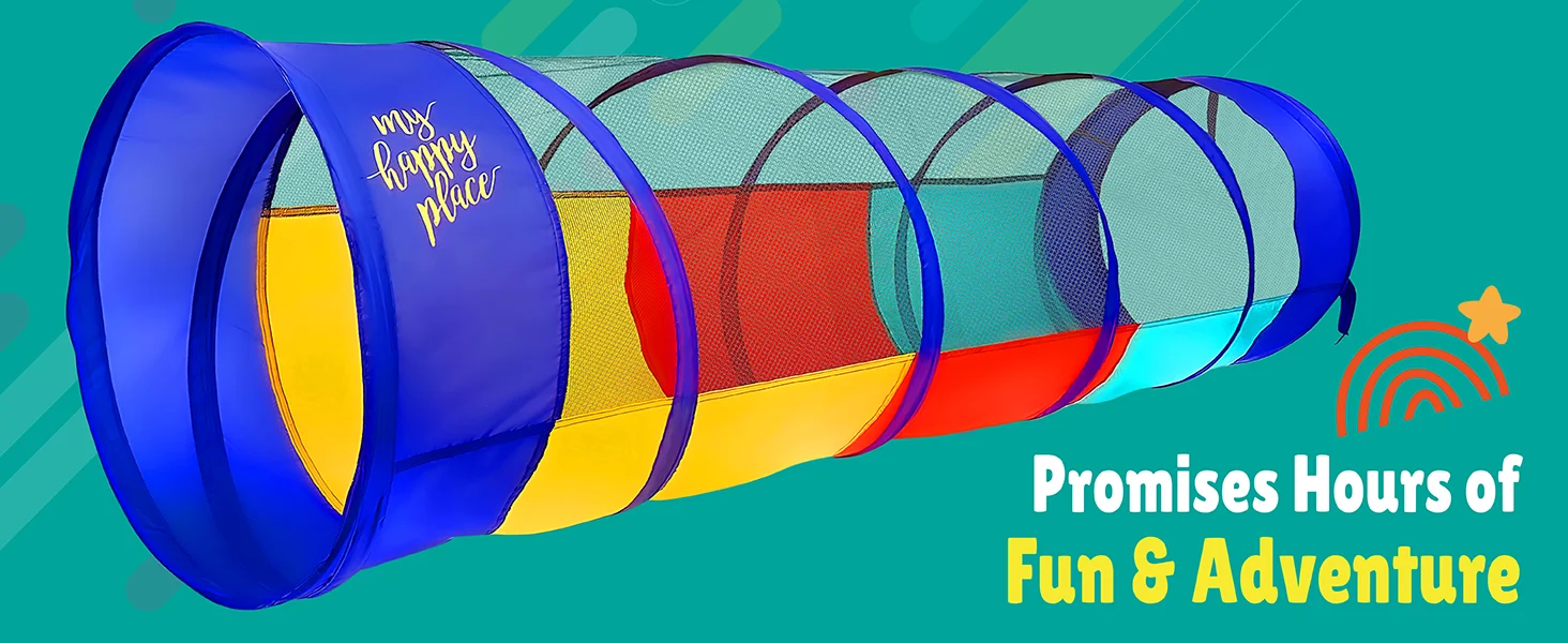 product customized crawl tunnels with see through sides pop up baby crawling backyard tunnel unisex portable toy tent boys-4