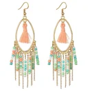 Earrings Newest Design Hot Sale Women's Beaded Tassel Earrings Jewelry Earrings