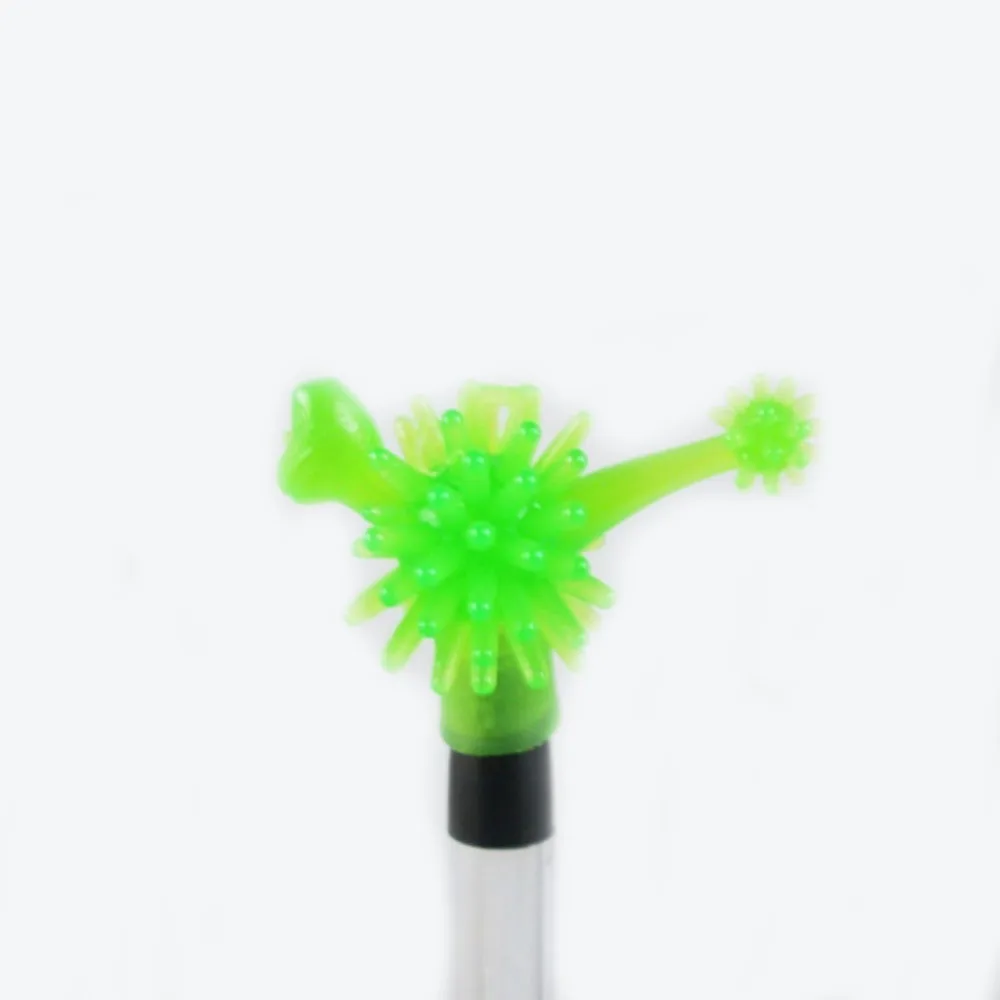 New Style TPR Colorful Dinosaur Model Finger puppet Pen Toys for Vending Machine