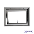 Aluminum Alloy Frame Double Tempered Glass Kitchen Awning Windows Casement Windows Design
