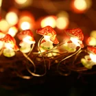 Led String Light Waterproof Christmas Lights For Outdoor Holiday Lighting Garden Party Warm White