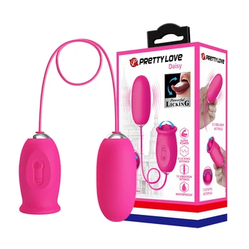 Sex Toys Tongue Vibrating Oral Licking Vibrator Female Nipple Sucking Clitoral Stimulator USB Power Egg G-spot Massage Vibrators