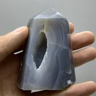 Agate Agate Wholesale Geode Agate Hand Made Point Natural Healings Crystal Tower Folk Crafts