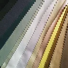 Material For Suede 100% Polyester Weft Knitting Suede Material For Leather Backing With Different Colors