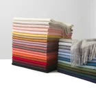 Scarf Scarf Winter Scarf Winter New Arrival Factory Solid Color Shawls Wrap 100% Lambswool Scarf For Women