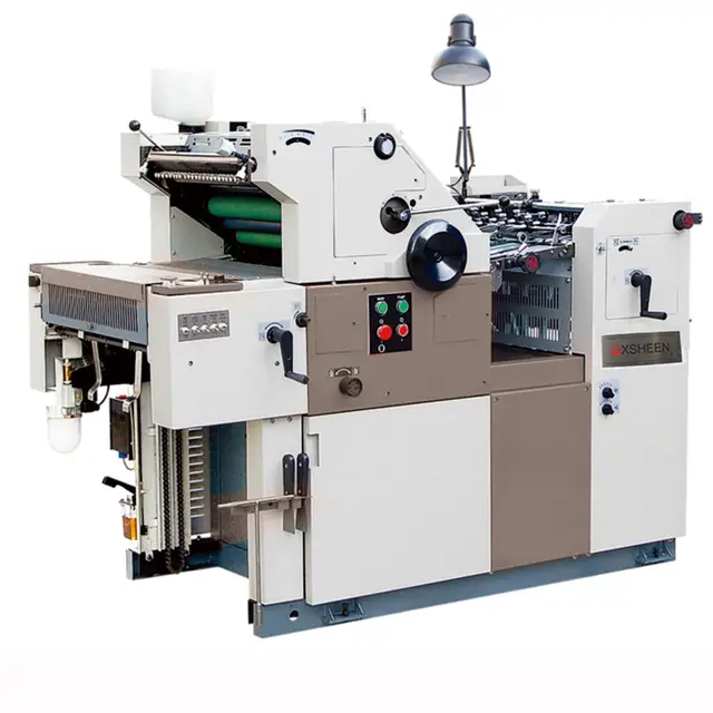 New And Original Label Printer Company Press Process Gto 4 Color Offset Printing Machine