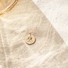 Pendent Handmade Customize Name Disc Round Pendent Engraved Jewelry Tags Necklace Bracelet Making