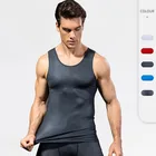 Three-dimensional Printed Sports Training Tight Elastic Quick-drying Clothes Men's Sportswear Gym Vest