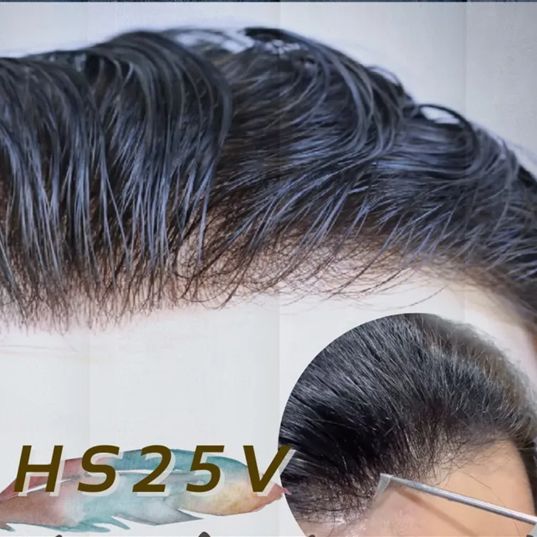 Ultra Thin Skin Toupee 100% Indian Hair Mens Systems Hair Wig Grey Patch  Human Hair Replacement For Men - Buy Toupee Men Ultra Super Thin Skin Human Hair  System For Men,Mens Weave