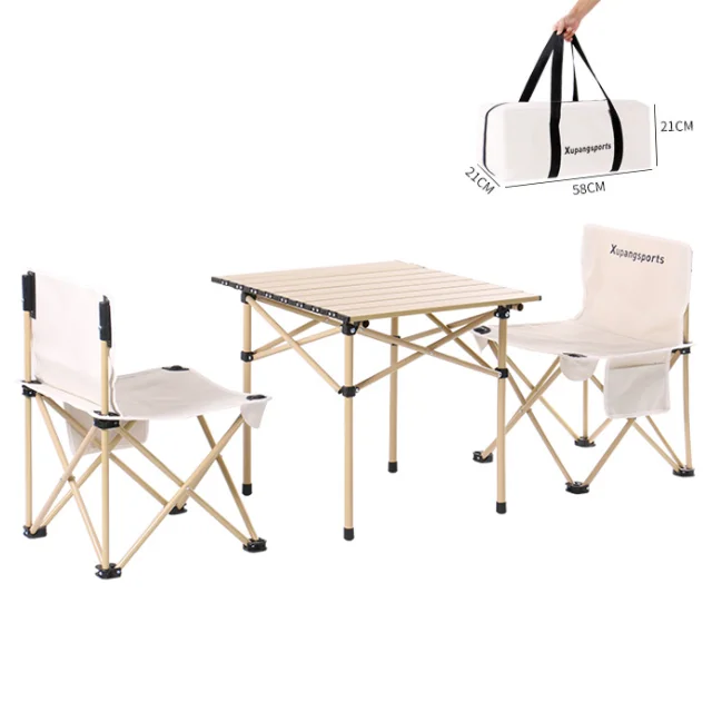 Aluminium Portable folding stool camping Table Stool Bag Camping Lightweight Hot 