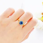 Jewelry Markdown Sale Yellow Color Bezel Setting Inlay Technology Silicone Jewelry Main Material Rings