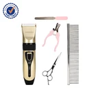 Pet High Quality Dropshipping Portable Waterproof Electric Deshedding Grooming Brush Set Pet Cat Dog Hair Remover Kit