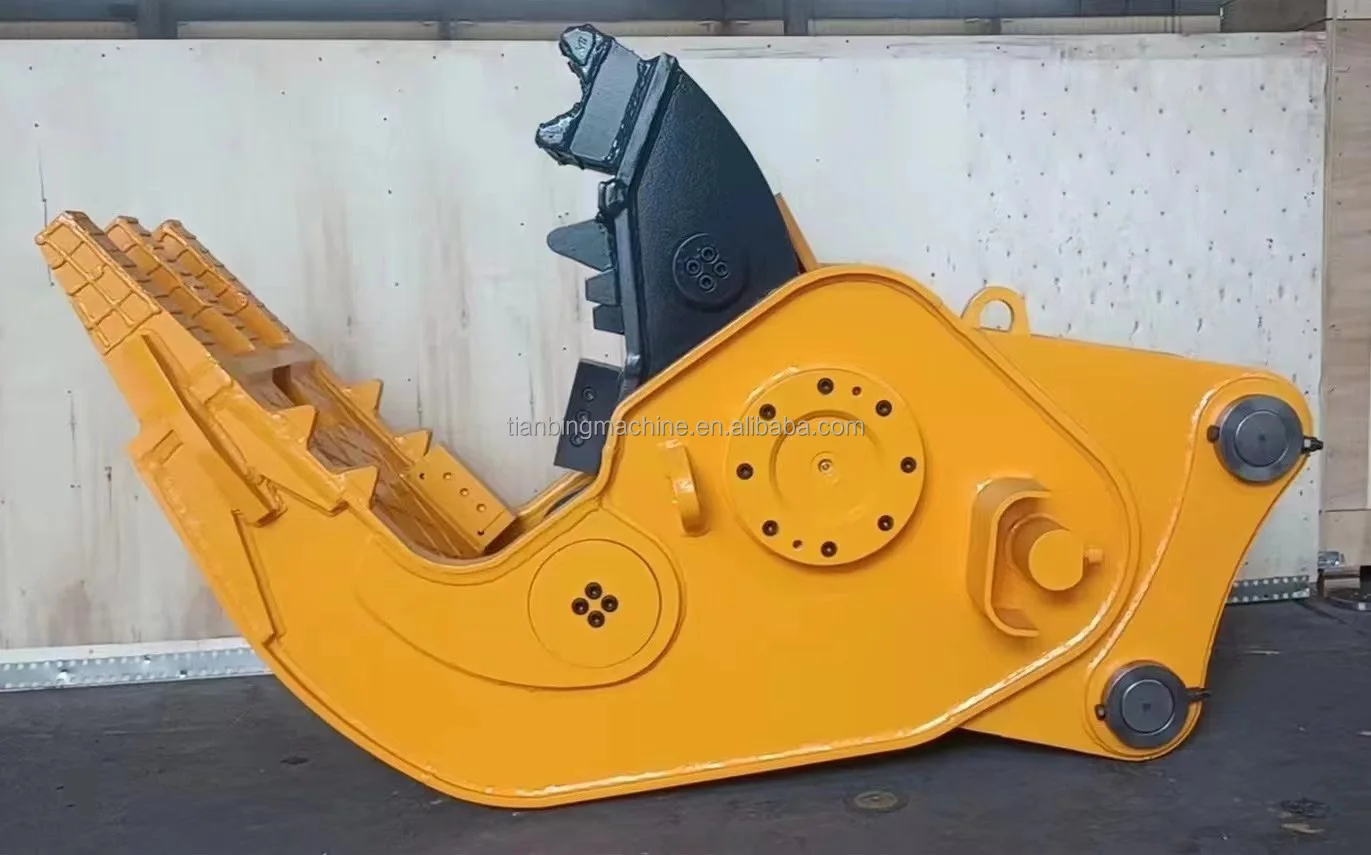 Construction Machinery Demolition Work Excavator Attachments Hydraulic