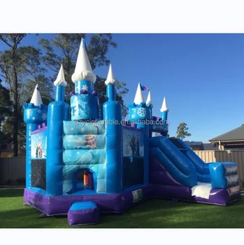 Inflatable Frozen Bouncer Castle Frozen Inflatable Bouncing Jumping Castle House with Slide