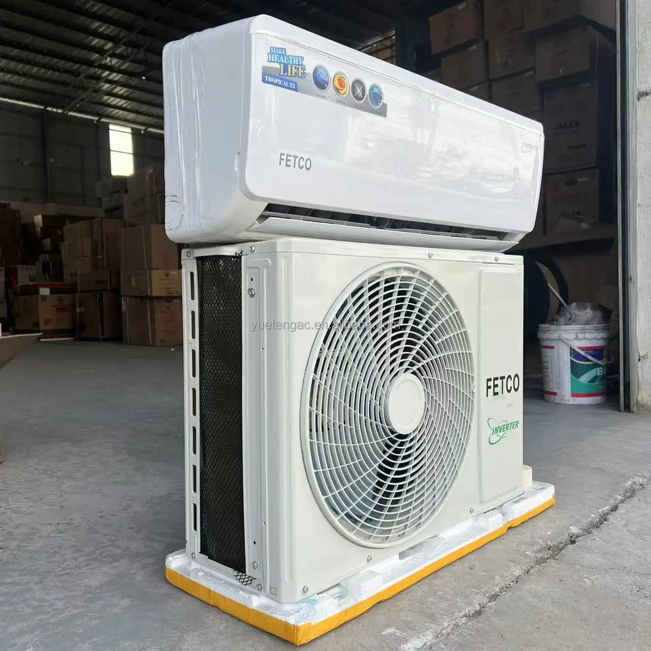 Mini Split Air Conditioner, FECTO, 12000btu, T3, 3D - detail 6