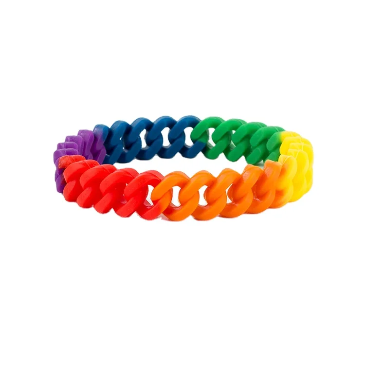 silicone twist bracelet