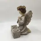 Wing Polyresin Praying Angel Figurine With Wing