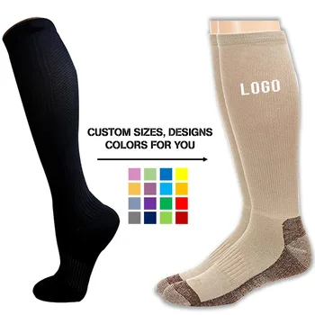 custom sport anti slip football socks nurse compression thigh high equestrian socks custom compression socks