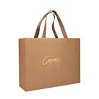 Paper Packaging Packing Paper Bag Brown Paper Customised Custom Kraf Bag Logo Gift Packaging Kraft Paper Bags