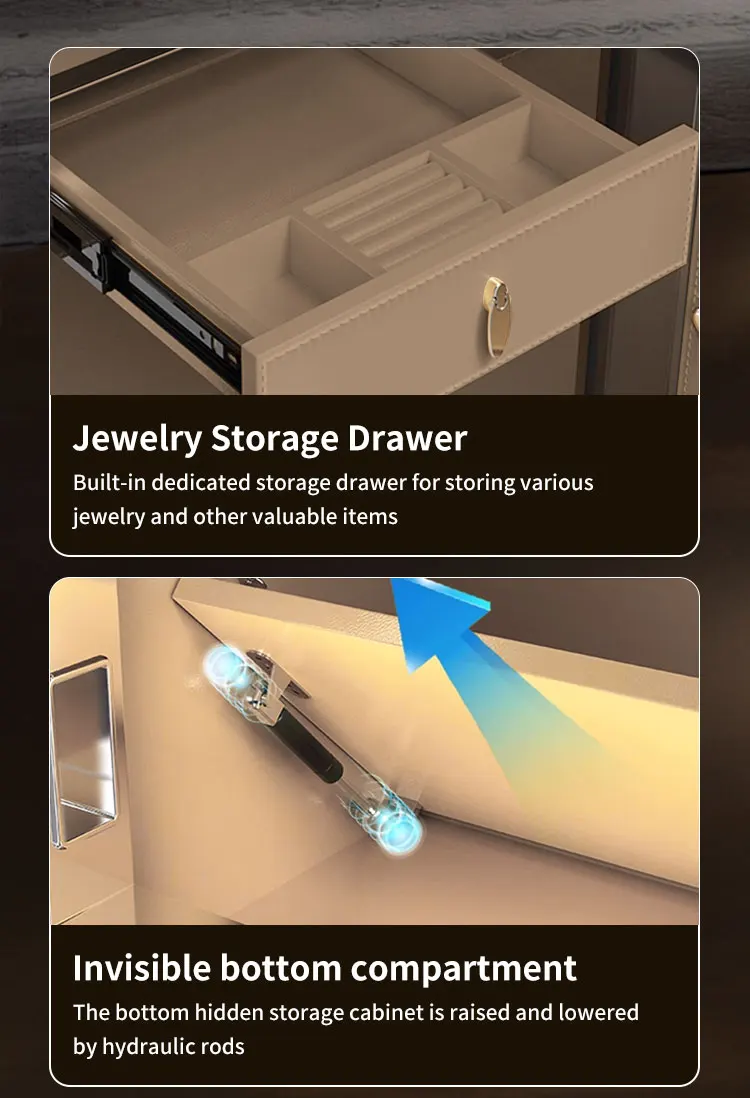 CEQSAFE All-Steel Anti-Theft TUYA APP WIFI Safe Box for Home and Bank Use Security Safes factory