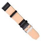 Adjustable Leather Strap Leather OEM Logo Hot Sale Adjustable Classical Black Leather Watch Strap