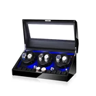 Box Pocket Wooden Watch Winder Box Pocket Watch Box With LED