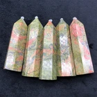 Unakite Wholesale Polished Point Crystal Unakite Stone Unakite Point For Healing