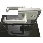 Glass Lockr Lock Swing Glass Door Lock Factory Direct Supply Aluminum Swing Glass Door Lockr Handle Lock With Key