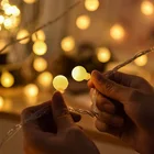 Ball Lights Wholesale Customized Led Quantity 6 Meters Cute Pvc Mini Globe Ball String Lights