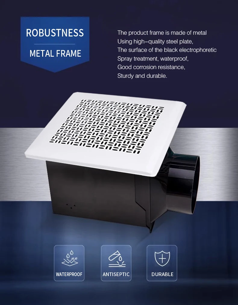 Type Ventilation Exhaust Fan, Ceiling, Centrifugal - detail 12