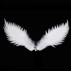 Black Wings Halloween Decoration Adult Kids Black Feather Angel Wings Feather Wings