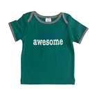 Boy Short Shirt Latest Wholesale Baby Boy Plain Color Summer Short Sleeve T Shirt