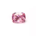 Pink Cubic Zirconia Custom Size Loose Gemstone Cushion Cut Pink Color Loose Cubic Zirconia
