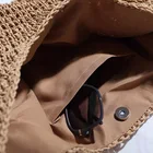 Beach Straw Handbag Factory Beach Straw Shopping Tote Bag Handmade Large Capacity Handbag For Women
