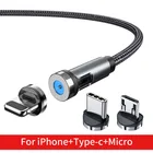 Usb Usb Cable Magnetic Usb Charging 540 Degree Usb Cable Black Game Wire