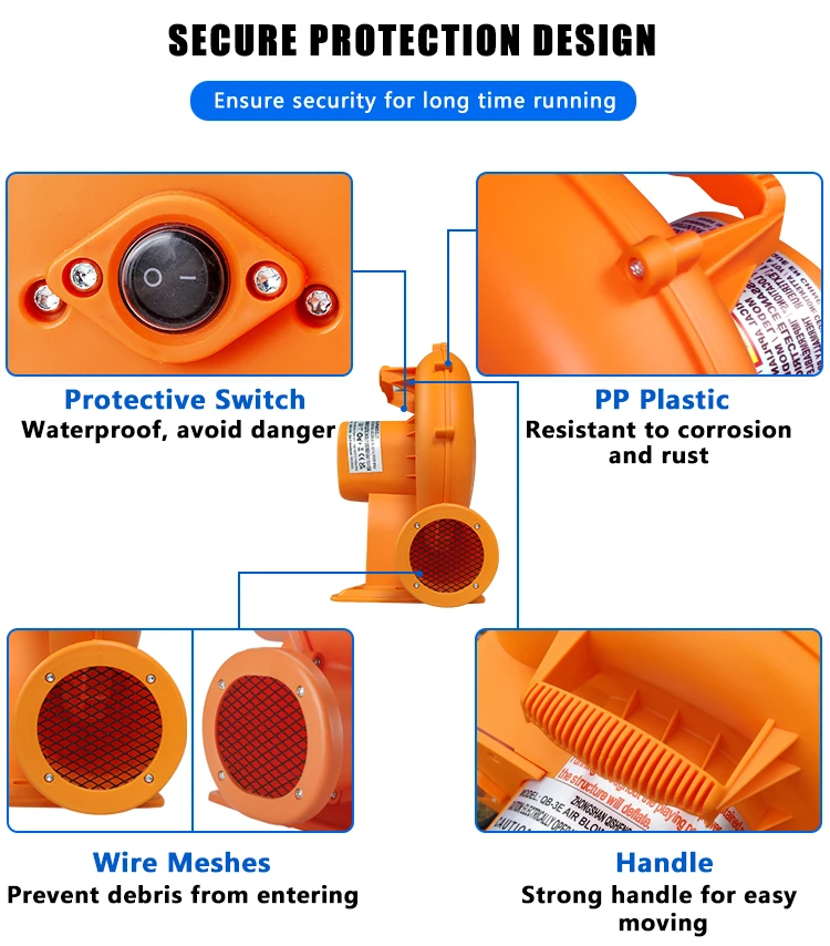 Centrifugal Fan, 120V, Electric Blower - detail 12