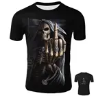 Shirt Brand Jewelry Skull Top T Shirt Hip Hop Female/male Summer T Shirt Ghost Ice Cubes Boys/girls T Shirt