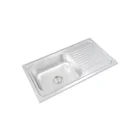 Table Sinks Single Drainer Single Basin Wall Mounted Gold Suplier Portable Kichen Stainless Steel Kitchen Table Sinks